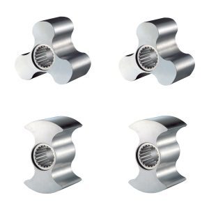 نمایش لوب‌های گوناگون برای یک سایز پمپ لوب رادین